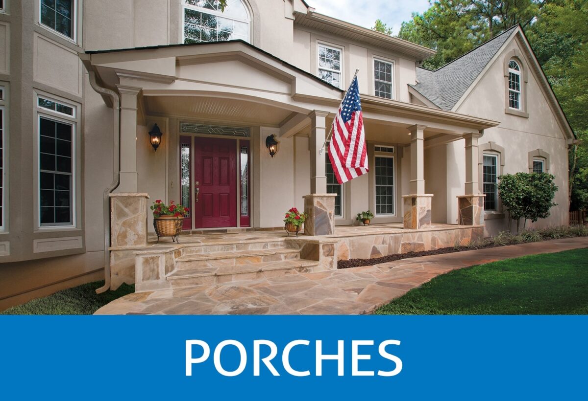 Front Porches and Porticos
