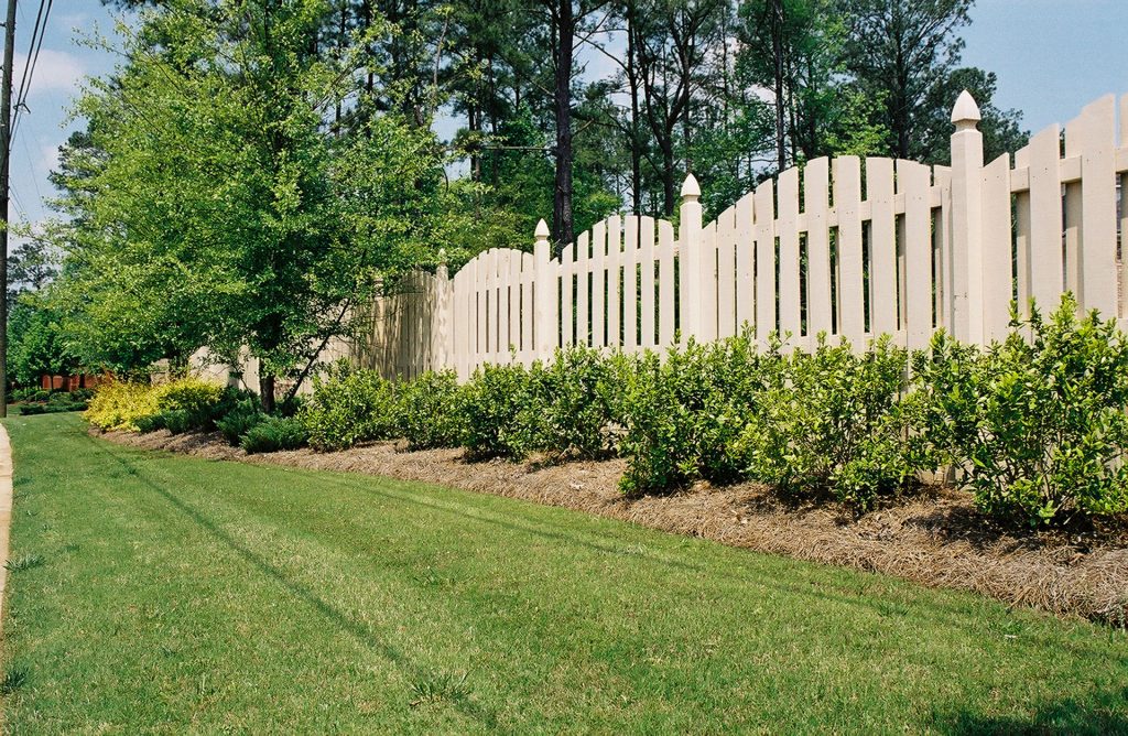 shadow box fence design​