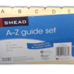 Alpha File Dividers